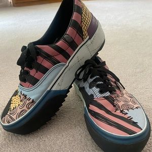 VANS LE SALLY STACKED NIGHTMARE BEFORE CHRISTMAS W SZ9